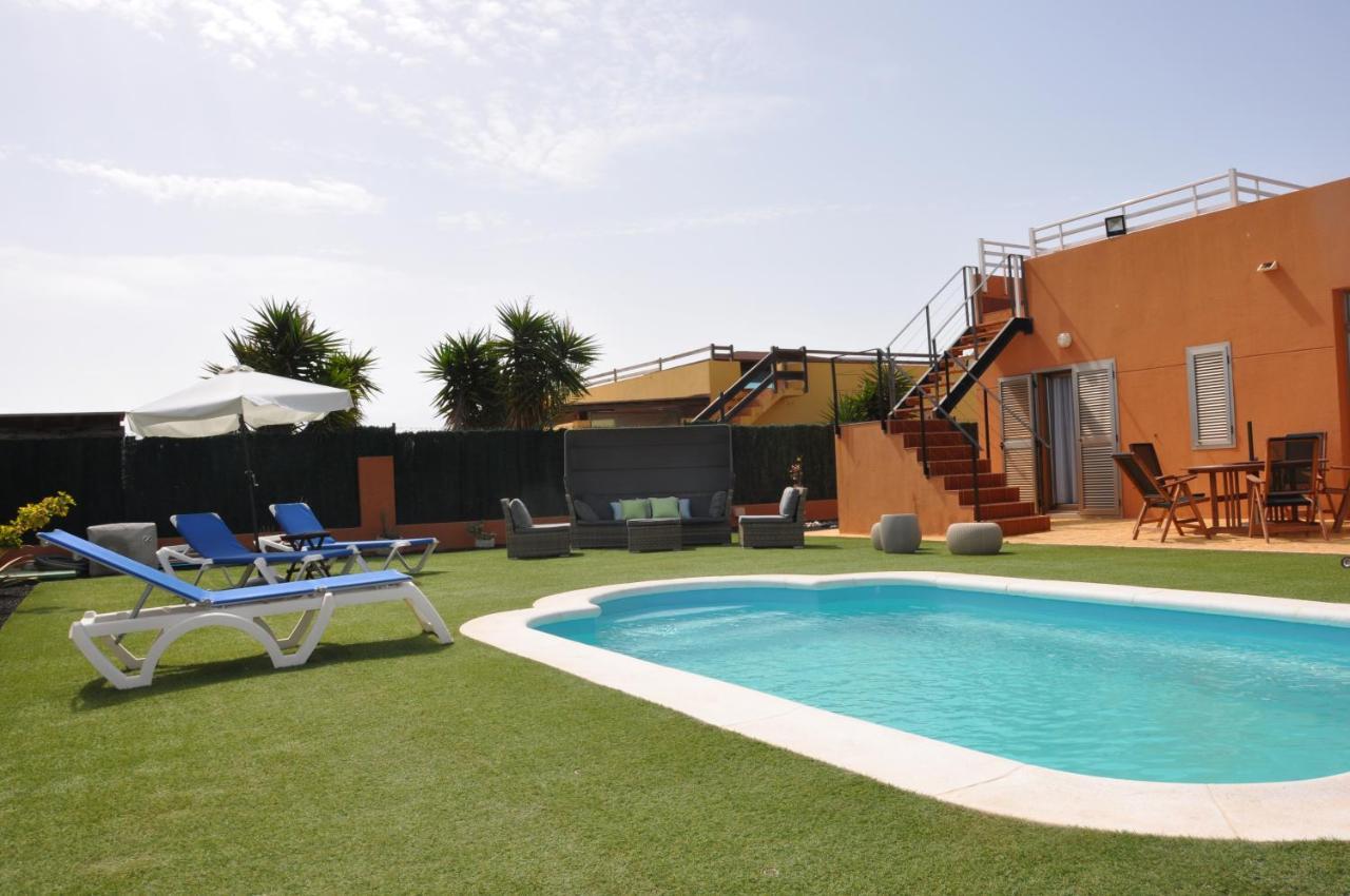 Eco Villa White Suite With Climatized Pool Caleta De Fuste Eksteriør bilde
