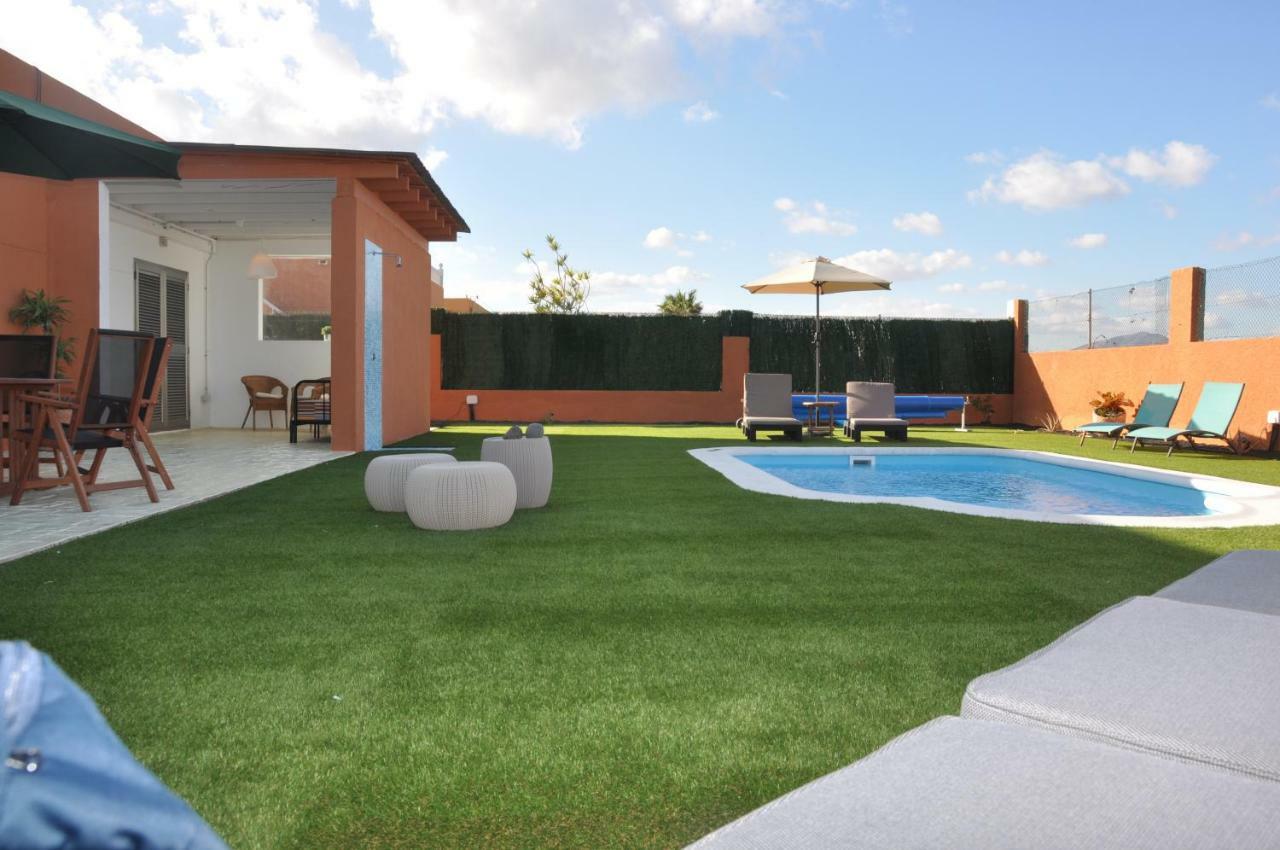 Eco Villa White Suite With Climatized Pool Caleta De Fuste Eksteriør bilde