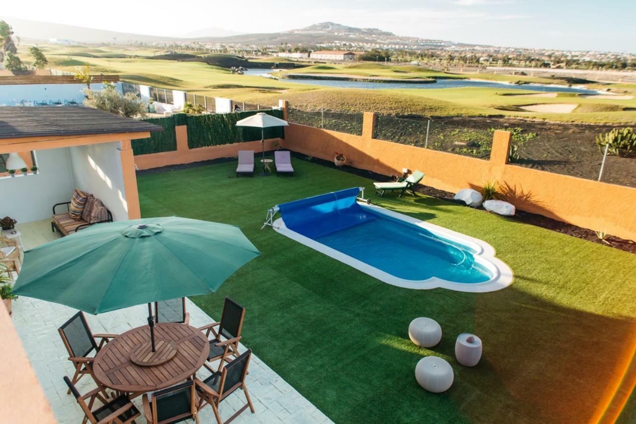 Eco Villa White Suite With Climatized Pool Caleta De Fuste Eksteriør bilde