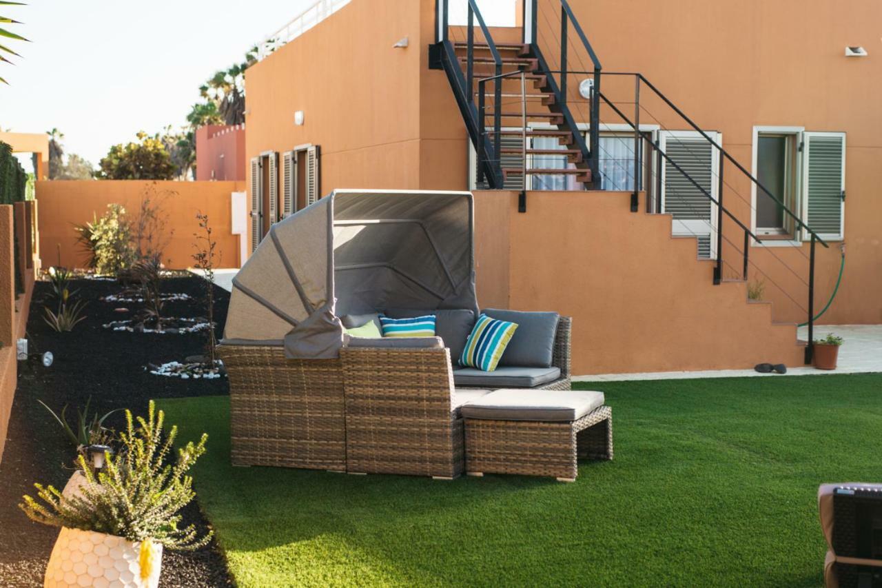 Eco Villa White Suite With Climatized Pool Caleta De Fuste Eksteriør bilde