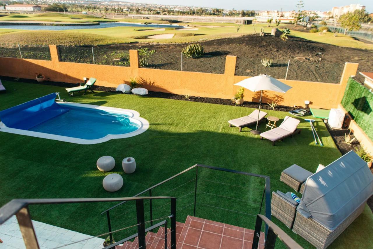 Eco Villa White Suite With Climatized Pool Caleta De Fuste Eksteriør bilde