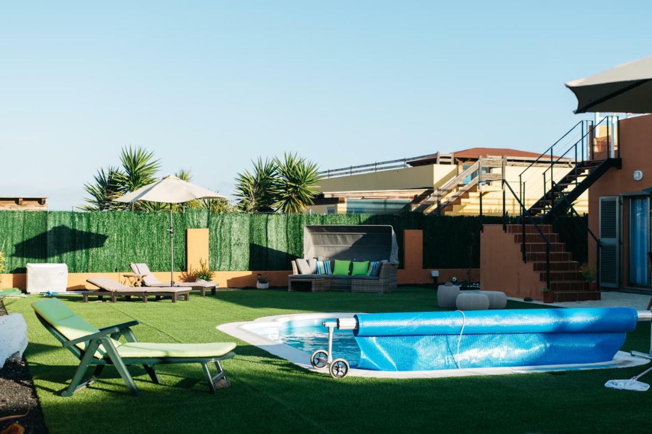 Eco Villa White Suite With Climatized Pool Caleta De Fuste Eksteriør bilde